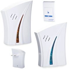   Vezeték nélküli csengő 150 m hatótávolsággal és 1 kapcsolóval D7610 - 230v