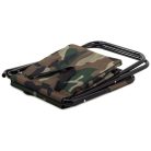 Összecsukható horgász szék praktikus tárolóval