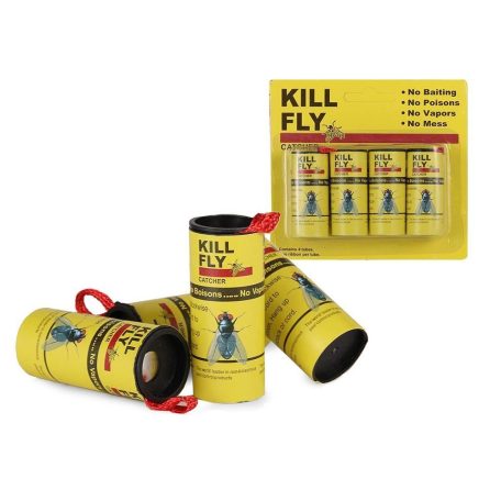 4 db ragacsos rovarfogó tekercs (légypapír)