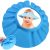 Állítható fürdősapka hajmosáshoz babáknak vagy kisgyerekeknek kék színben