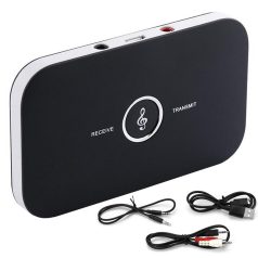   Bluetooth-os audió adó-vevő adapter RX - TX mód, audio eszközökhöz 