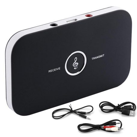 Bluetooth-os audió adó-vevő adapter RX - TX mód, audio eszközökhöz 