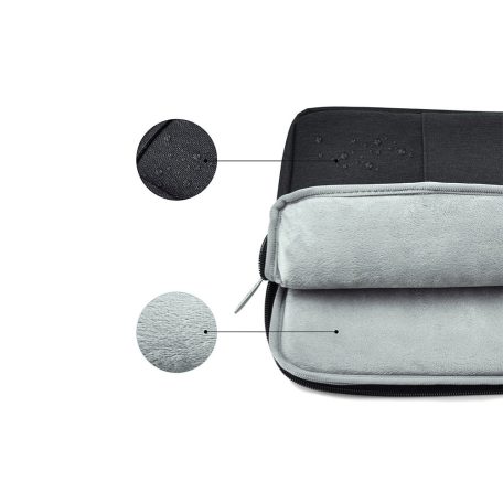 Univerzális 15,6" laptop táska szürke színben