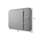 Univerzális 15,6" laptop táska szürke színben