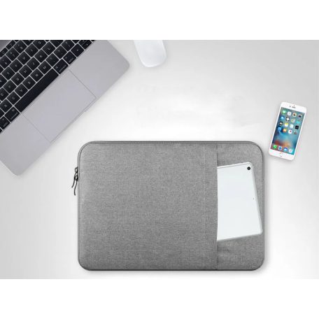 Univerzális 15,6" laptop táska szürke színben