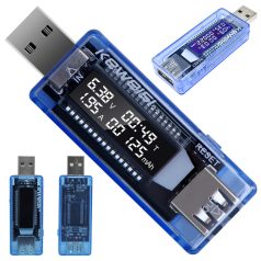 USB-s voltmérő, ampermérő és feszültségmérő