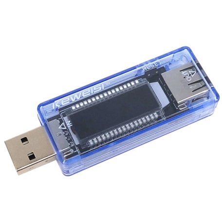 USB-s voltmérő, ampermérő és feszültségmérő