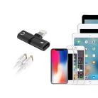 iPhone, iPad kábel elosztó - zenehallgatás és töltés egy időben