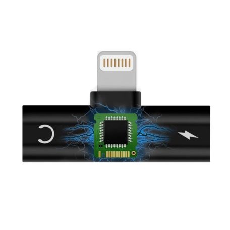 iPhone, iPad kábel elosztó - zenehallgatás és töltés egy időben