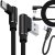 Usb-C típusú hajlított töltőkábel telefonhoz, tablethez - 1m