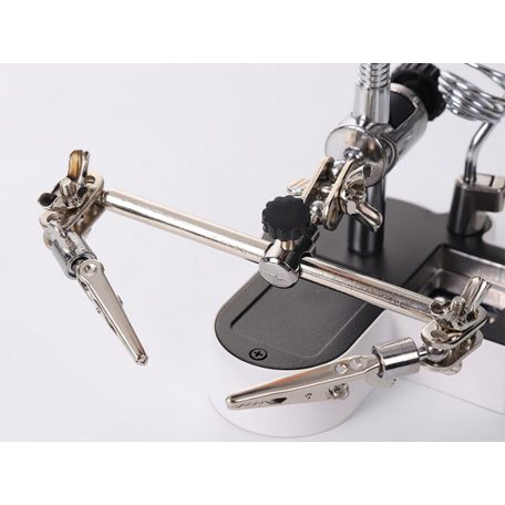 Univerzális állvány forrasztáshoz nagyítóval - 11x/4,5x