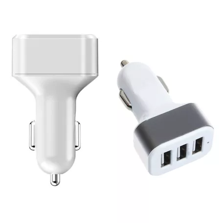 Autós szivargyújtóba szerelhető tripla USB töltő
