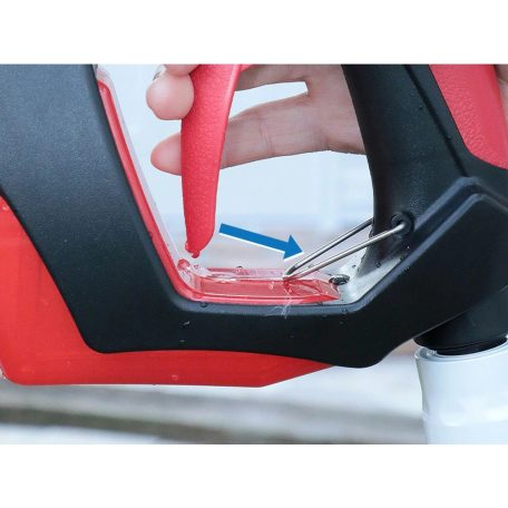 Tömlőre szerelhető autómosó 8 üzemmóddal