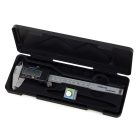 Elektronikus nagy pontosságú tolómérő praktikus tartóban LCD kijelzővel - 150 mm