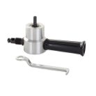 Fúróra szerelhető lemezvágó fej