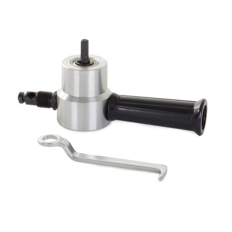 Fúróra szerelhető lemezvágó fej