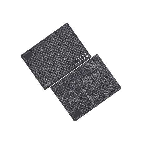 Alátét precíz vágásokhoz, modellezéshez, szereléshez fekete színben