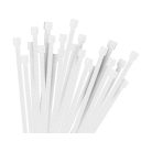 100 db kábelkötegelő 2,5 x 100mm - fehér