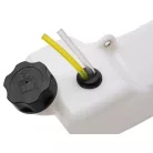 Üzemanyag tartály szűrővel ellátott tömlővel benzines fűkaszához - 1,2 liter