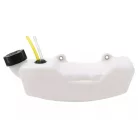 Üzemanyag tartály szűrővel ellátott tömlővel benzines fűkaszához - 1,2 liter