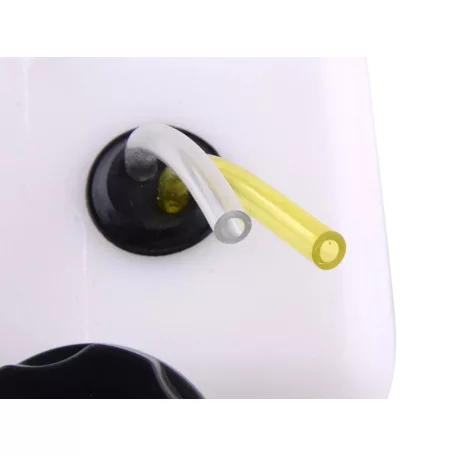 Üzemanyag tartály szűrővel ellátott tömlővel benzines fűkaszához - 1,2 liter