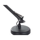 Állítható asztali lámpa fekete színben kapcsolóval - 40W