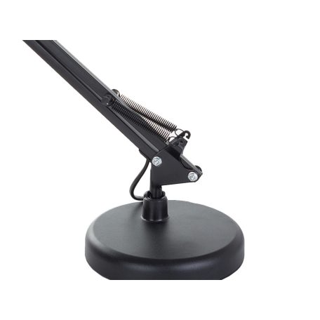 Állítható asztali lámpa fekete színben kapcsolóval - 40W