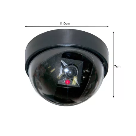 Dóm álkamera villogó piros LED-el