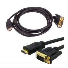 HDMI to VGA kábel - 1,5 méter