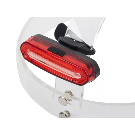 Újratölthető COB LED-es piros hátsó lámpa kerékpárra