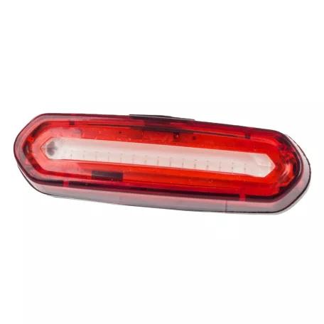Újratölthető COB LED-es piros hátsó lámpa kerékpárra