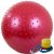 Felfújható fitnesz labda pumpával piros színben - 55 cm