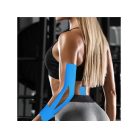 Kineziológiai tapasz izmok rögzítésére fekete színben - 5 méteres