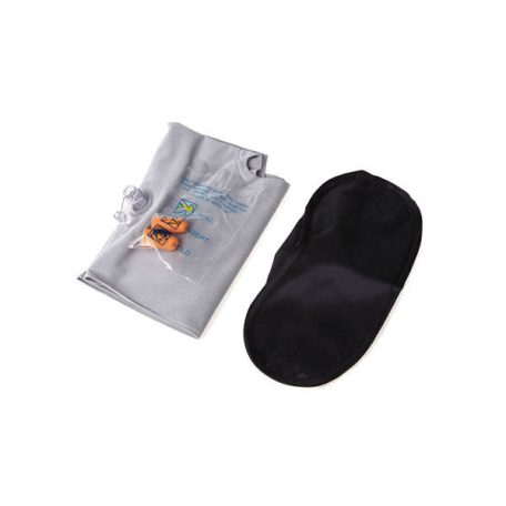 Felfújható utazópárna, nyakpárna, alvómaszkkal és füldugóval