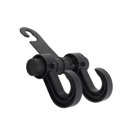 Autós fejtámlára szerelhető dupla táska- vagy szatyortartó