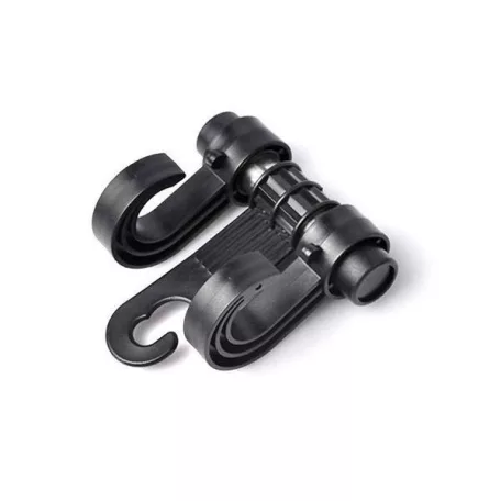 Autós fejtámlára szerelhető dupla táska- vagy szatyortartó