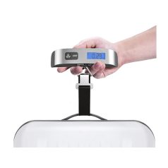 Elektronikus poggyászmérleg LCD kijelzővel - 50 kg