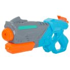 Nagy vízipisztoly kék-szürke-narancssárga színben - 38 cm x 16 cm x 6 cm