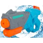 Nagy vízipisztoly kék-szürke-narancssárga színben - 38 cm x 16 cm x 6 cm