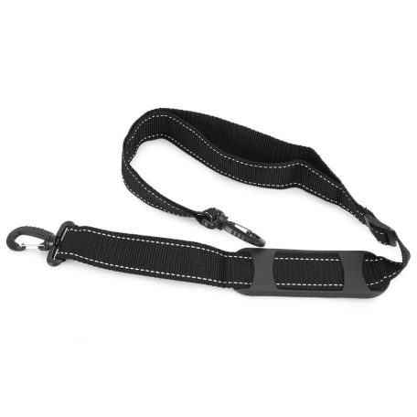 Összecsukható kisállat hordozó vállpánttal fehér-szürke-barna színben XL-es méretben