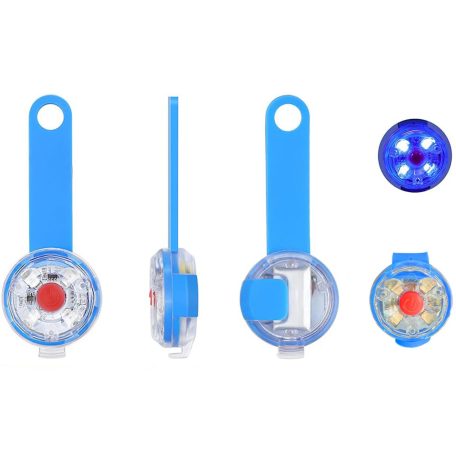 Nyakörvre szerelhető világítás kisállatoknak