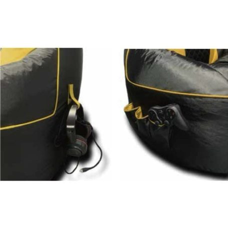 Gamer Orange XXL babzsákfotel + Ajándék Puff