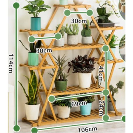 Hatszintes Csillag Virágtartó Állvány - Exclusive serie