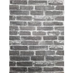 Helsinki Grey 3D fali panel (70x77cm) - öntapadós