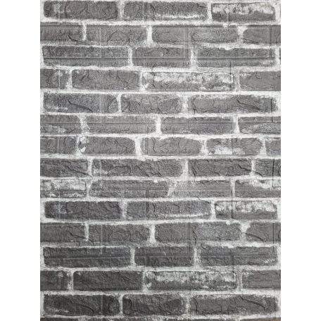 Helsinki Grey 3D fali panel (70x77cm) - öntapadós