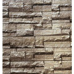 Grey Greek téglás 3D fali panel (70x77cm) - öntapadós