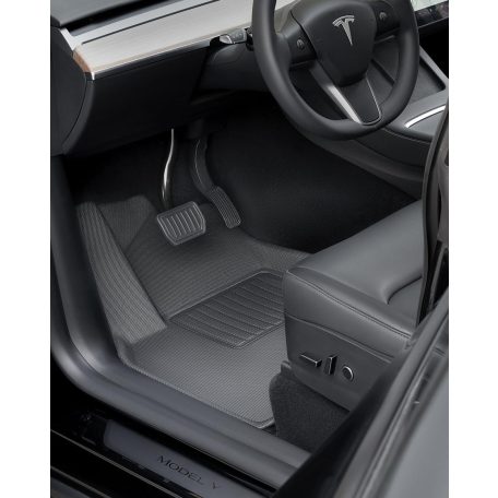 Tesla Model Y Prémium Gumiszőnyeg - merevített
