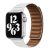 Prémium Mágneses Fehér Bőrszíj Apple Watch 42/44/45/49
