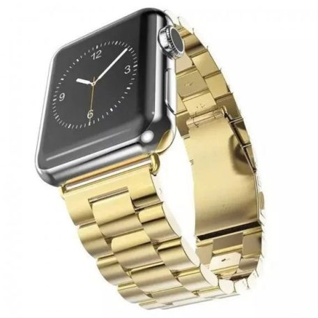 Steel Fit Rozsdamentes Acél Gold Óraszíj Apple Watch 38/40/41