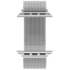 Milánó Fekete Fém Óraszíj Apple Watch 38/40/41 - mágneses